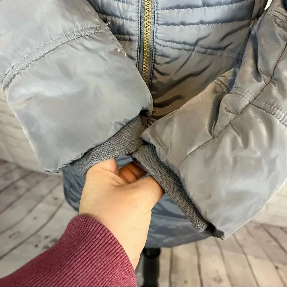Calvin Klein Jeans Grey Puffer Jacket